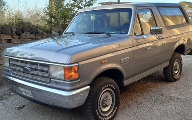 Ford - Bronco Custom - 1988