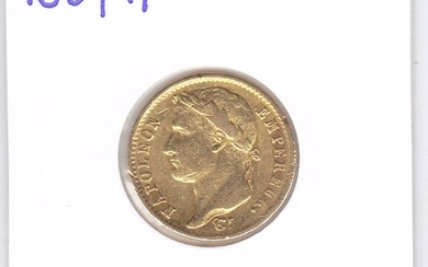 France - 20 Franc 1807 A - Gold