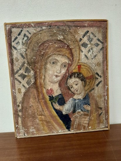 Fresco - Tempera / oil on canvas - Late 16th century