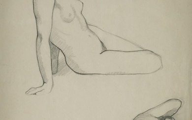 GASPAR MONTES ITURRIOZ Irun (Guipuzcoa) (1901) / (1998) "Studies of nudes", 1925