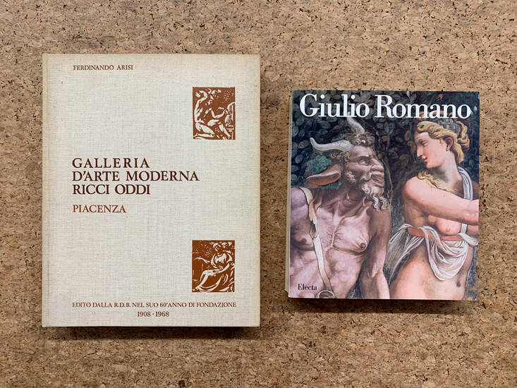 GIULIO ROMANO E GALLERIA D'ARTE MODERNA RICCI ODDI - Lotto unico di 2 cataloghi