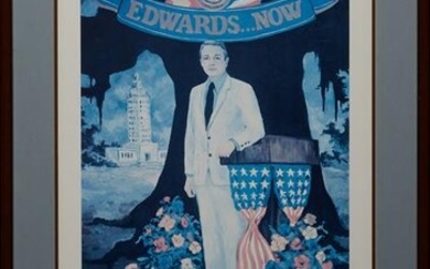 George Rodrigue (1944-2013), "Edwin Edwards on the Road