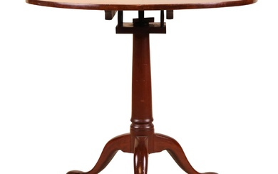 Georgian Style Mahogany Tilt-Top Tea Table