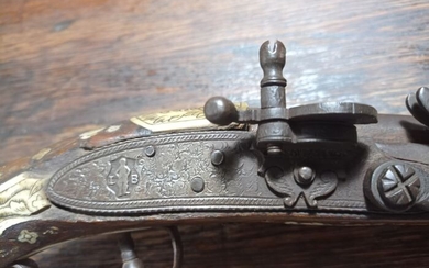 Germany - 16th century - Très ancien Pistolet à mèche - Matchlock - Pistol - 18 mm