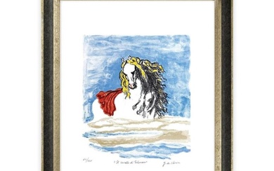Giorgio De Chirico (1888-1978) - Il cavallo di Telemaco, 1972