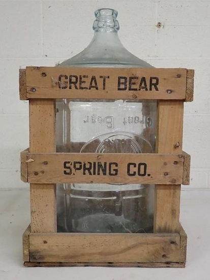Great Bear Spring Water Bottle & Crate