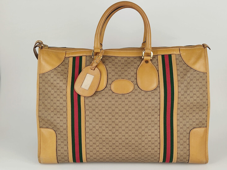 Gucci vintage Sherry travel bag