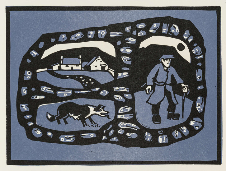 Gwasg Gregynog.- Williams (Kyffin) Cutting Images: a Selection of Linocuts..., Newtown, 2002.