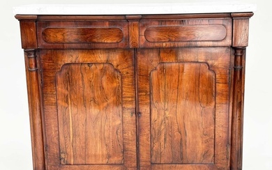 HALL CABINET, early 19th century rosewood of adapted shallow...