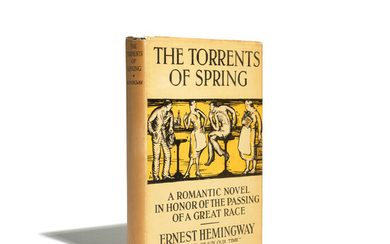 HEMINGWAY, ERNEST. 1899-1961. The Torrents of Spring. New York Charles Scribner's Sons, 1926.