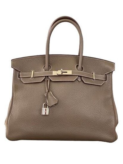 Hermès - Birkin 35 Togo Etoupe Handbag