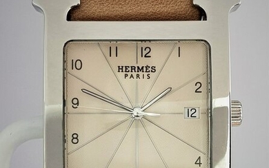 Hermès - H-Hour Watch Large - FULL SET - HH1-810 - Unisex - 2000-2010