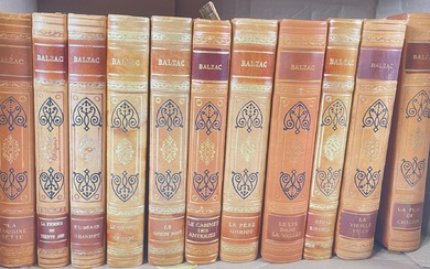 Honoré de Balzac, 11 volumes aux éditions Garnier. Paris, Garnier, 1950-1972. Editions critiques. Avec les...
