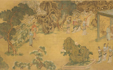 IN THE MANNER OF QIU YING (17TH/18TH CENTURY) An Elegant...