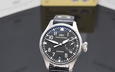 IWC big aviation-watch gents wristwatch reference IW500401, self...