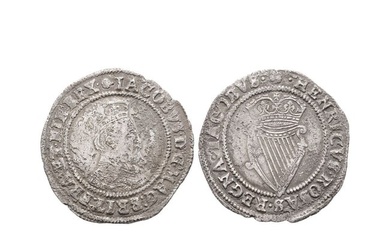 Irish Coins - Ireland - James I - AR Shilling