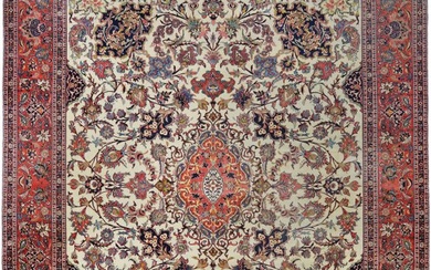 Isfahan - Sehr fein - Antik - Rug - 392 cm - 314 cm