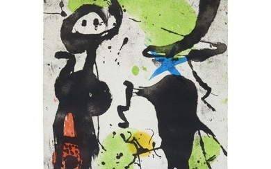 Joan Miró (1893-1983); Grans Rupestres V;