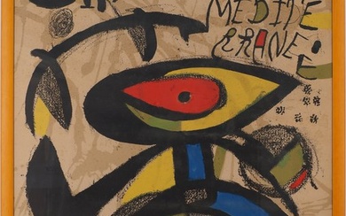 Joan Miro (1893-1983) - Personnage surréaliste