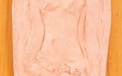 Joan Shapiro Nude Woman Ceramic Sculpture Plaque