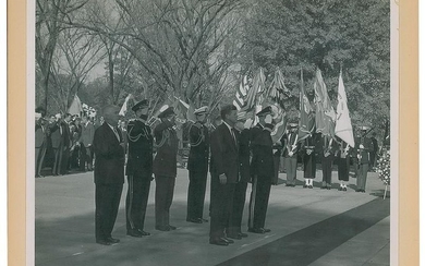 John F. Kennedy Funeral Album of (21) Signal Corps