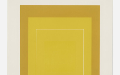 Josef Albers1888–1976, White Line Square X (from White Line Squares (Series II))