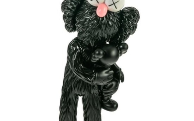 KAWS b1974 TAKE Black Vinyl Figurine Toy Sculpture