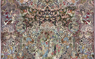 Kashmar Unikat feiner - Carpet - 403 cm - 295 cm