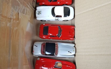 LOT de 8 véhicules métal échelle 1/43 : 1x BBR kit n°3 Ferrari 335 S...