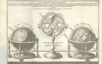 "La Sphere Artificielle, est un Instrument, ou Machine, qui Represente la Disposition et les Mouvemens de la Sphere Naturelle...", Fer, Nicolas de