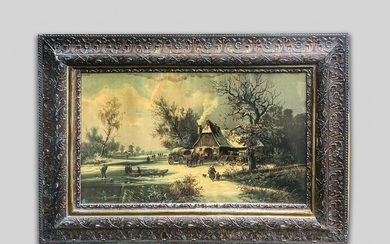 Large Wall Hanging Decor of House & Landscapes