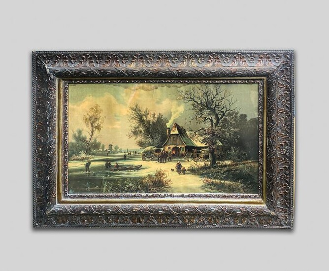 Large Wall Hanging Decor of House & Landscapes