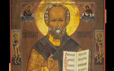 Large size icon of St. Nicholas.
