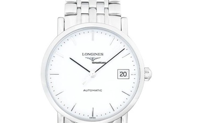 Longines Elegant L48094126 - The Longines Elegant Collection Automatic White Dial Stainless Steel