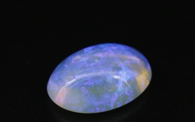 Loose 3.78 CT Oval Opal Cabochon