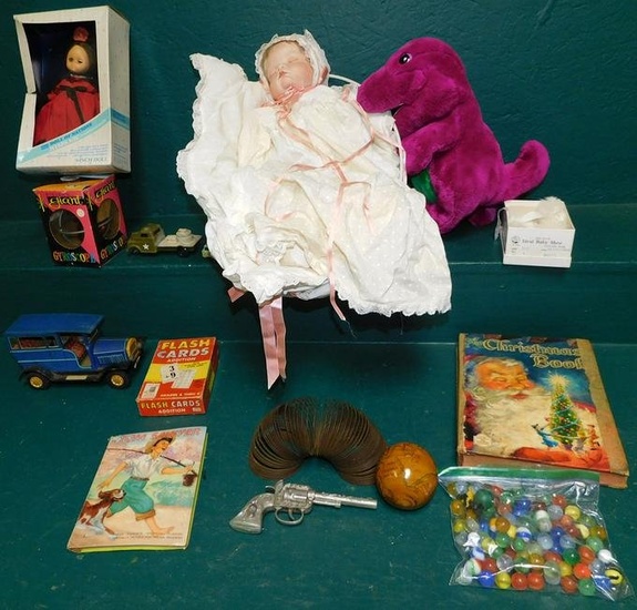 Lot Vintage Doll & Misc. Toys