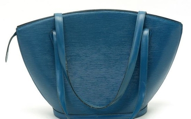 Louis Vuitton Epi Saint Jacques Blue Bag.