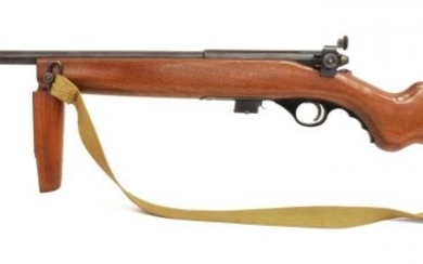 MOSSBERG M142-A RIFLE, .22 CALIBER, PEEP SIGHT
