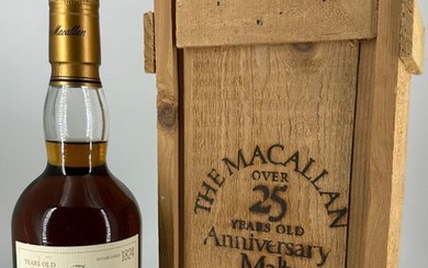 Macallan 1968 25 years old - Anniversary Malt - Original bottling - 75cl