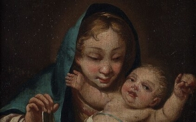 Scuola Veneta, XVIII sec., Madonna with Child