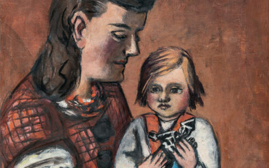 Max Beckmann 1884 Leipzig – New York 1950 Portrait of Rietje & Nelly Lütjens