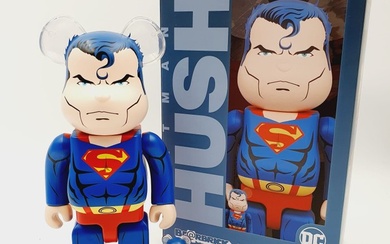 Medicom x Marvel - Be@rbrick Superman (Hush) 400% & 100% bearbrick 2022