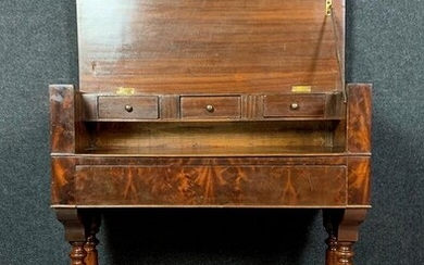 Napoleon III period ceremonial office table in mahogany - Mahogany - Mid 19th century