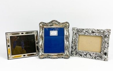 Nick Chavez Collection: Lot of 3 Sterling Silver Frames