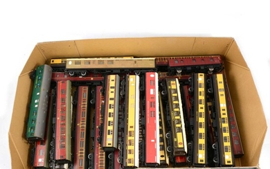 OO gauge model railway passenger coaches