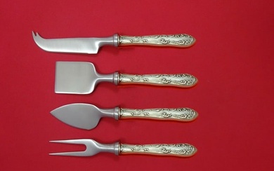 Old English by Towle Sterling Silver Cheese Serving Set 4 Piece HHWS Custom
