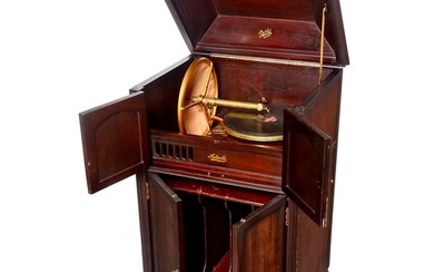 Pathé Actuelle Cabinet Gramophone, c. 1925