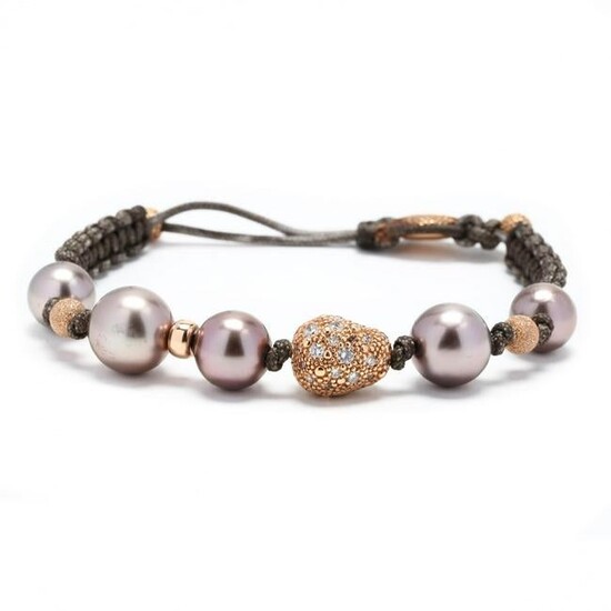 Pearl and Diamond Pearlmate Bracelet, Gellner