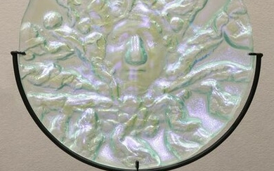 Peggy Pettigrew Stewart Blown Glass Plate