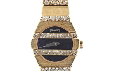 Piaget Polo Diamond Gold Watch